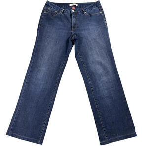 Vintage Blue House Drive Jeans Womens Size 12 Blue Bootcut Retro Denim Y2K Look!